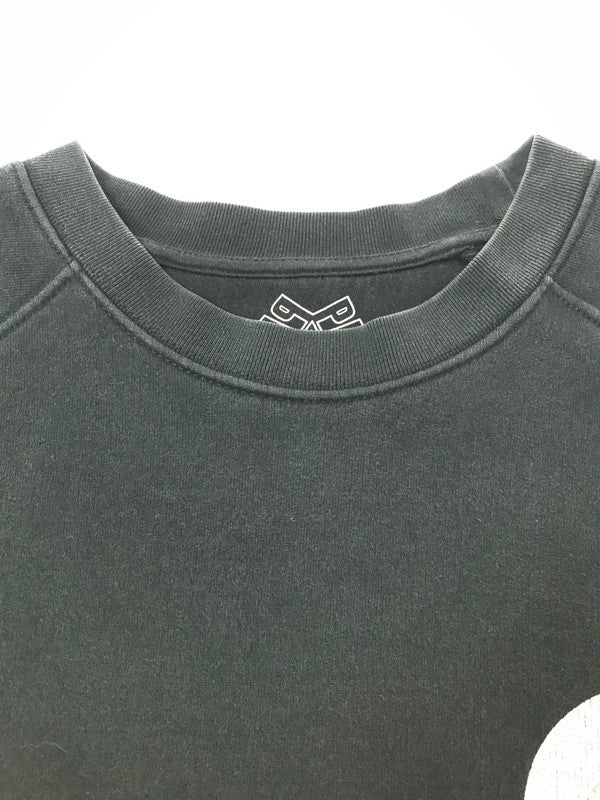 【中古品】【メンズ】 PALACE SKATEBOARDS パレス スケートボーズ BACK PRINT CREW NECK SWEATSHIRT 525405 バック プリント クルーネック スウェット トップス 142-260924-rt-07-tagh サイズ：L カラー：ブラック 万代Net店