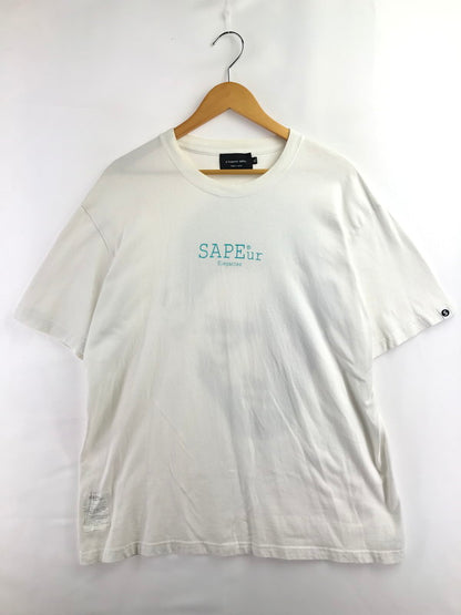 【中古品】【メンズ】 A ELEGANTES SAPEUR ア エレガンス サプール RODMAN GREEN HEAD T-SHIRT ロッドマン グリーンヘッド Tシャツ トップス 142-260924-rt-10-tagh サイズ：XL カラー：ホワイト 万代Net店
