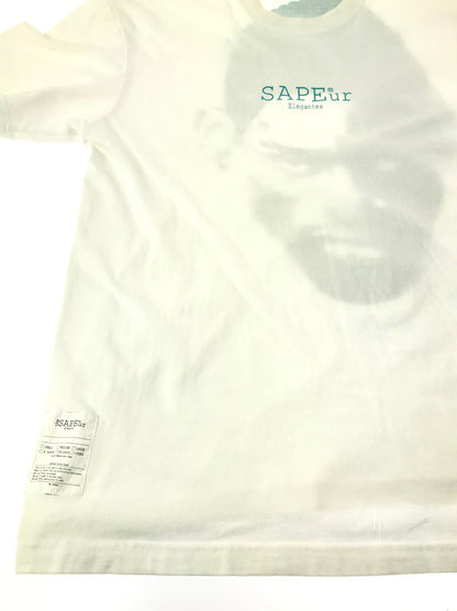 【中古品】【メンズ】 A ELEGANTES SAPEUR ア エレガンス サプール RODMAN GREEN HEAD T-SHIRT ロッドマン グリーンヘッド Tシャツ トップス 142-260924-rt-10-tagh サイズ：XL カラー：ホワイト 万代Net店