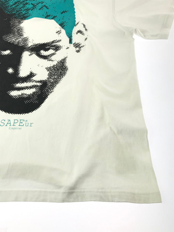 【中古品】【メンズ】 A ELEGANTES SAPEUR ア エレガンス サプール RODMAN GREEN HEAD T-SHIRT ロッドマン グリーンヘッド Tシャツ トップス 142-260924-rt-10-tagh サイズ：XL カラー：ホワイト 万代Net店