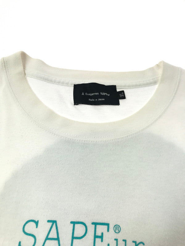 【中古品】【メンズ】 A ELEGANTES SAPEUR ア エレガンス サプール RODMAN GREEN HEAD T-SHIRT ロッドマン グリーンヘッド Tシャツ トップス 142-260924-rt-10-tagh サイズ：XL カラー：ホワイト 万代Net店