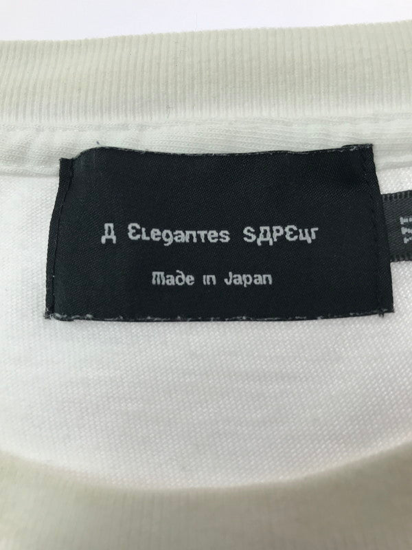 【中古品】【メンズ】 A ELEGANTES SAPEUR ア エレガンス サプール RODMAN GREEN HEAD T-SHIRT ロッドマン グリーンヘッド Tシャツ トップス 142-260924-rt-10-tagh サイズ：XL カラー：ホワイト 万代Net店