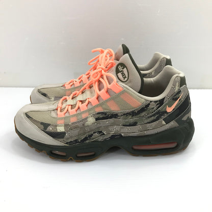 【中古品】【メンズ】 NIKE ナイキ AIR MAX 95 ESSENTIAL AQ6303-001 エアマックス 95 スニーカー 靴 160-260925-na-40-tagh サイズ：28.5cm US 10.5 カラー：DESERT SAND/SUNSET TINT-BLACK 万代Net店
