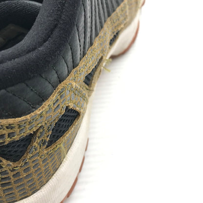 【中古品】【メンズ】 NIKE ナイキ AIR JORDAN 11 RETRO LOW BLACK METALLIC GREEN-GUM YELLOW 306008-013 エア ジョーダン 11 レトロ スニーカー 靴 160-260926-rt-05-tagh サイズ：29cm US11 カラー：BLACK/METALLIC GREEN-GUM YELLOW-INFRARED23 万代Net店