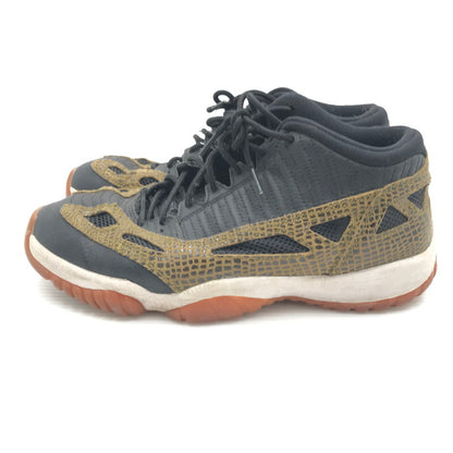 【中古品】【メンズ】 NIKE ナイキ AIR JORDAN 11 RETRO LOW BLACK METALLIC GREEN-GUM YELLOW 306008-013 エア ジョーダン 11 レトロ スニーカー 靴 160-260926-rt-05-tagh サイズ：29cm US11 カラー：BLACK/METALLIC GREEN-GUM YELLOW-INFRARED23 万代Net店