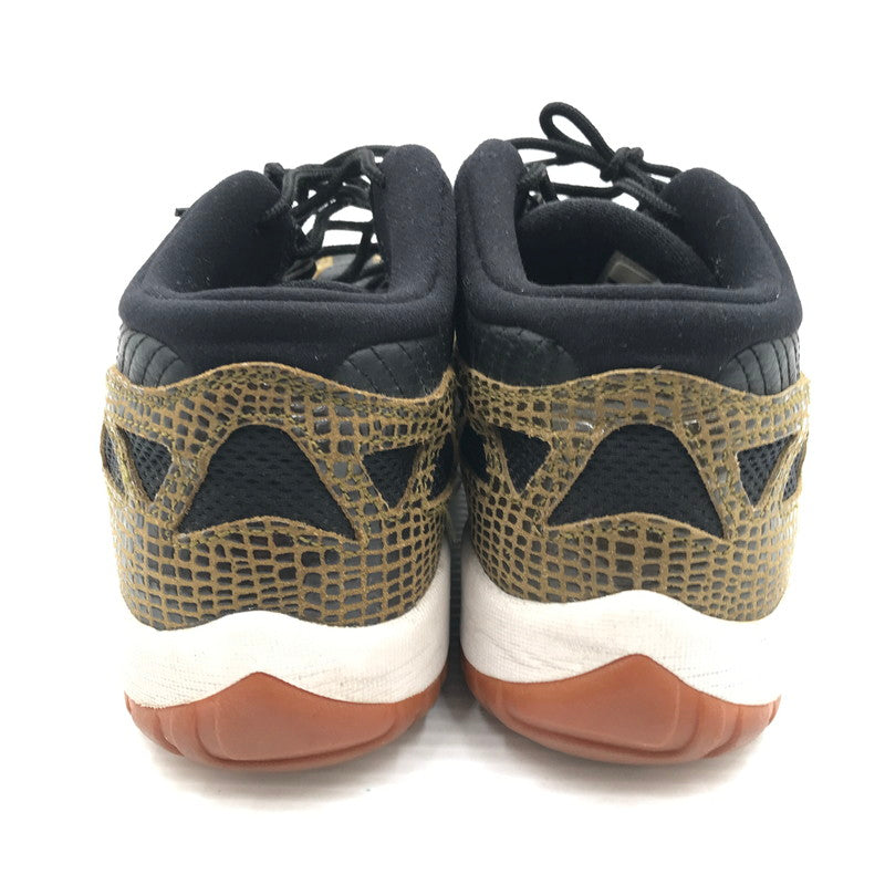 【中古品】【メンズ】 NIKE ナイキ AIR JORDAN 11 RETRO LOW BLACK METALLIC GREEN-GUM YELLOW 306008-013 エア ジョーダン 11 レトロ スニーカー 靴 160-260926-rt-05-tagh サイズ：29cm US11 カラー：BLACK/METALLIC GREEN-GUM YELLOW-INFRARED23 万代Net店