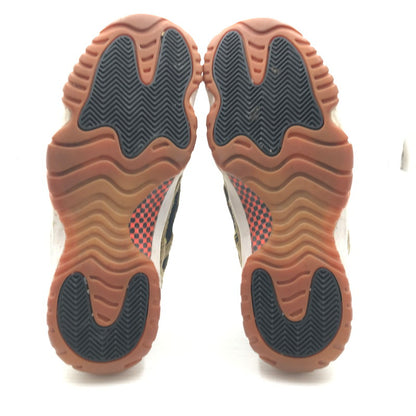 【中古品】【メンズ】 NIKE ナイキ AIR JORDAN 11 RETRO LOW BLACK METALLIC GREEN-GUM YELLOW 306008-013 エア ジョーダン 11 レトロ スニーカー 靴 160-260926-rt-05-tagh サイズ：29cm US11 カラー：BLACK/METALLIC GREEN-GUM YELLOW-INFRARED23 万代Net店