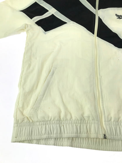 【中古品】【メンズ】 REEBOK リーボック VECTOR TRACK JACKET WHITE FK2730 ベクター トラック ジャケット ライトアウター 148-260924-rt-34-tagh カラー：ホワイト 万代Net店