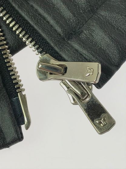 【中古品】【メンズ】 NEEDLES ニードルス 25AW SYNTHETIC LEATHER TRACK JACKET BLACK RW1574 LHP別注 レザー トラック ジャケット アウター 140-260924-rt-39-tagh サイズ：L カラー：ブラック 万代Net店