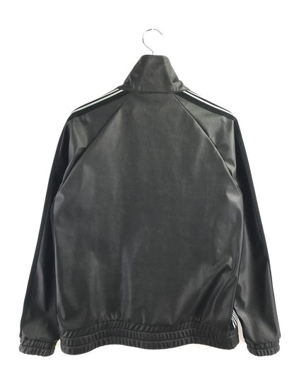 【中古品】【メンズ】 NEEDLES ニードルス 25AW SYNTHETIC LEATHER TRACK JACKET BLACK RW1574 LHP別注 レザー トラック ジャケット アウター 140-260924-rt-39-tagh サイズ：L カラー：ブラック 万代Net店