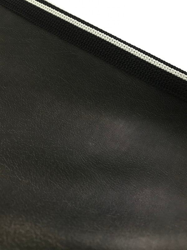 【中古品】【メンズ】 NEEDLES ニードルス 25AW SYNTHETIC LEATHER TRACK JACKET BLACK RW1574 LHP別注 レザー トラック ジャケット アウター 140-260924-rt-39-tagh サイズ：L カラー：ブラック 万代Net店