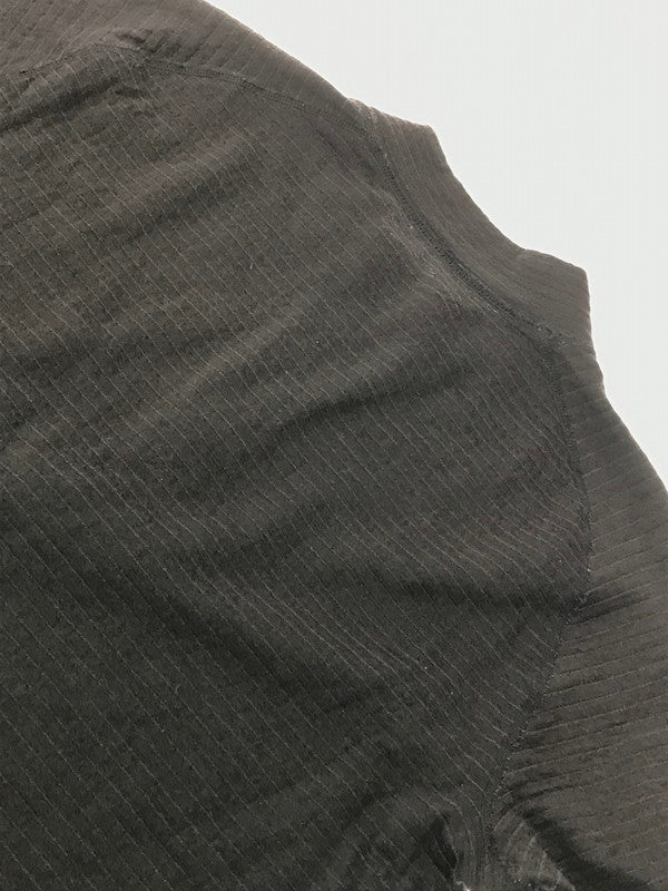 【現状渡し品】【メンズ】 MONT-BELL モンベル WOOL HALF ZIP SWEATER 1107583 ウール ハーフジップ セーター トップス 144-260924-rt-27-tagh サイズ：不明 下記参照 カラー：ブラック 万代Net店