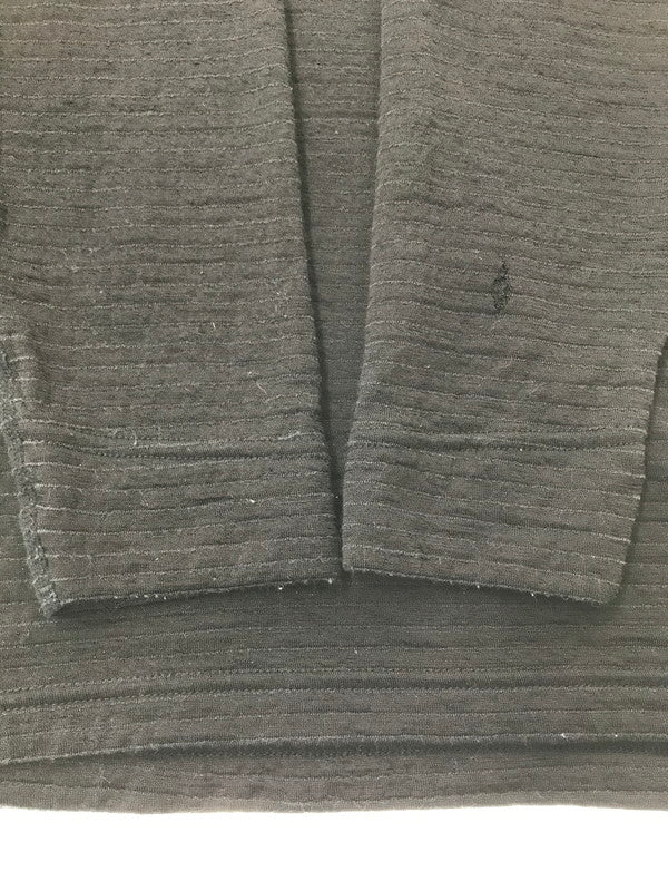 【現状渡し品】【メンズ】 MONT-BELL モンベル WOOL HALF ZIP SWEATER 1107583 ウール ハーフジップ セーター トップス 144-260924-rt-27-tagh サイズ：不明 下記参照 カラー：ブラック 万代Net店