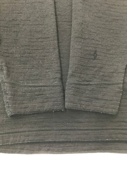 【現状渡し品】【メンズ】 MONT-BELL モンベル WOOL HALF ZIP SWEATER 1107583 ウール ハーフジップ セーター トップス 144-260924-rt-27-tagh サイズ：不明 下記参照 カラー：ブラック 万代Net店