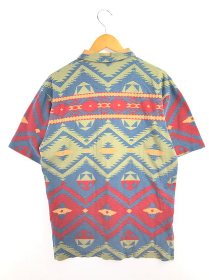 【中古品】【メンズ】 POLO RALPH LAUREN ポロ・ラルフローレン 90's SS POLO SHIRT NATIVE 90年代 ショートスリーブ ポロシャツ 半袖ポロシャツ トップス 146-260924-rt-16-tagh サイズ：M カラー：マルチカラー 万代Net店