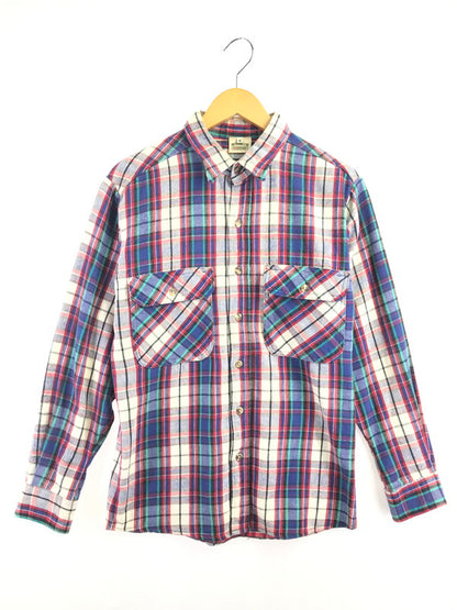 【中古品】【メンズ】 FIVE BROTHER ファイブブラザー 90's WORK FLANNEL SHIRT 90年代 ワーク フランネル シャツ トップス 146-260924-rt-17-tagh サイズ：M カラー：レッド/ブルー 万代Net店