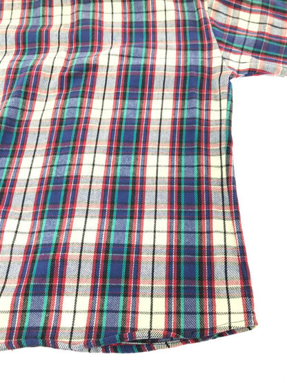 【中古品】【メンズ】 FIVE BROTHER ファイブブラザー 90's WORK FLANNEL SHIRT 90年代 ワーク フランネル シャツ トップス 146-260924-rt-17-tagh サイズ：M カラー：レッド/ブルー 万代Net店