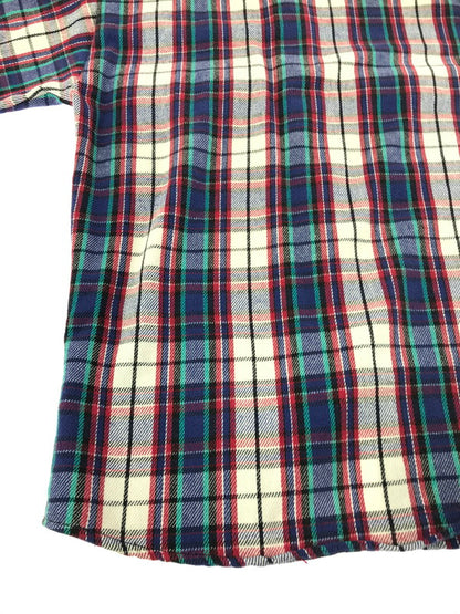 【中古品】【メンズ】 FIVE BROTHER ファイブブラザー 90's WORK FLANNEL SHIRT 90年代 ワーク フランネル シャツ トップス 146-260924-rt-17-tagh サイズ：M カラー：レッド/ブルー 万代Net店