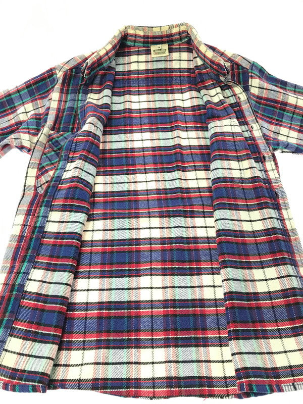 【中古品】【メンズ】 FIVE BROTHER ファイブブラザー 90's WORK FLANNEL SHIRT 90年代 ワーク フランネル シャツ トップス 146-260924-rt-17-tagh サイズ：M カラー：レッド/ブルー 万代Net店