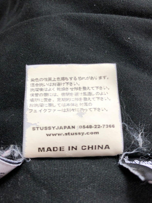 【中古品】【メンズ】 OLD STUSSY AUTHENTIC OUTER GEAR オールド ステューシー オーセンティック アウター ギア 00's THERMOLITE MILITARY COAT 142-260930-rt-04-tagh サイズ：M カラー：ブラック 万代Net店