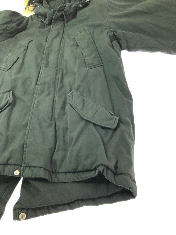 【中古品】【メンズ】 OLD STUSSY AUTHENTIC OUTER GEAR オールド ステューシー オーセンティック アウター ギア 00's THERMOLITE MILITARY COAT 142-260930-rt-04-tagh サイズ：M カラー：ブラック 万代Net店