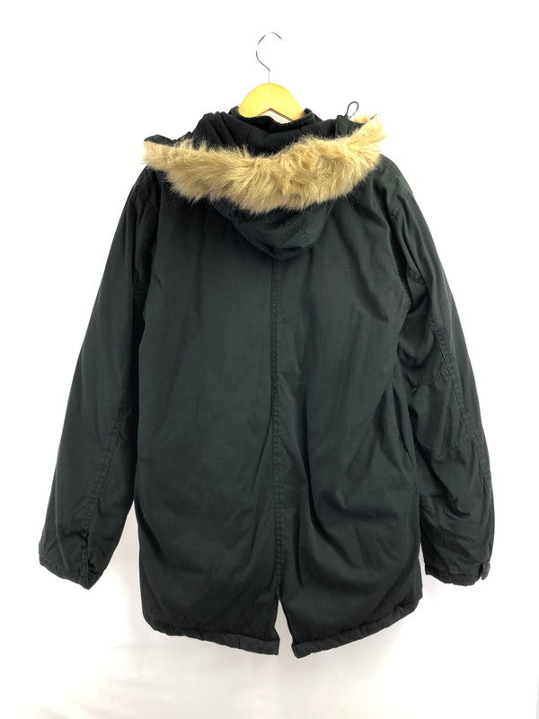 【中古品】【メンズ】 OLD STUSSY AUTHENTIC OUTER GEAR オールド ステューシー オーセンティック アウター ギア 00's THERMOLITE MILITARY COAT 142-260930-rt-04-tagh サイズ：M カラー：ブラック 万代Net店