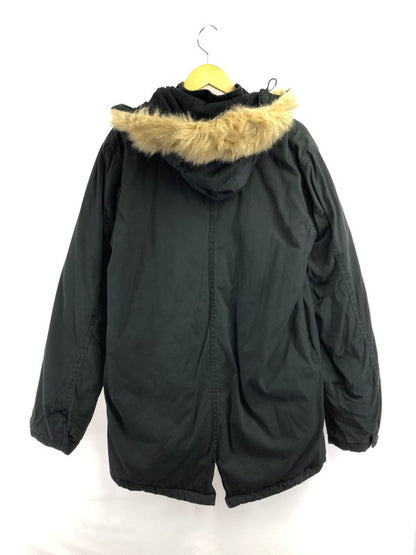 【中古品】【メンズ】 OLD STUSSY AUTHENTIC OUTER GEAR オールド ステューシー オーセンティック アウター ギア 00's THERMOLITE MILITARY COAT 142-260930-rt-04-tagh サイズ：M カラー：ブラック 万代Net店