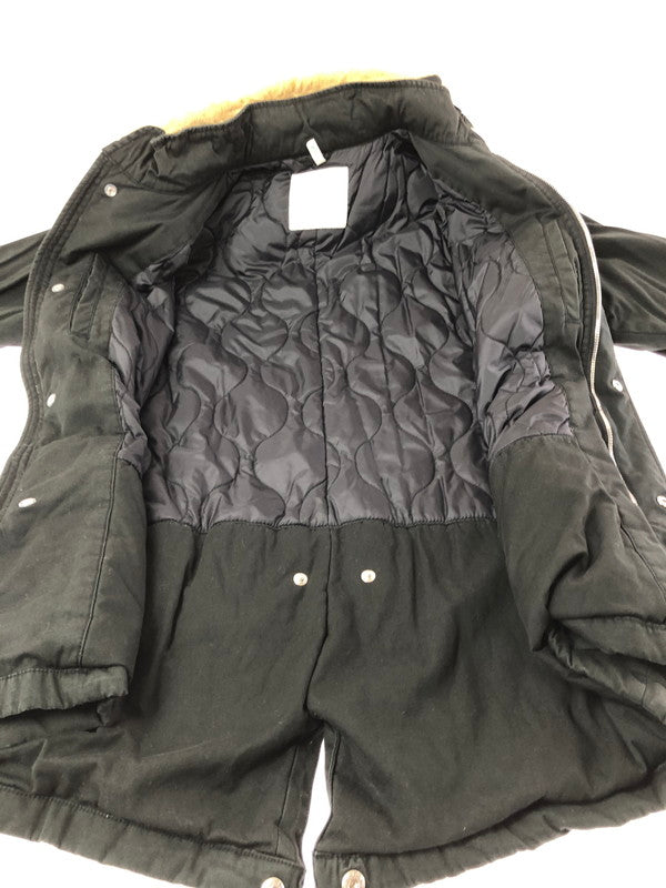 【中古品】【メンズ】 OLD STUSSY AUTHENTIC OUTER GEAR オールド ステューシー オーセンティック アウター ギア 00's THERMOLITE MILITARY COAT 142-260930-rt-04-tagh サイズ：M カラー：ブラック 万代Net店