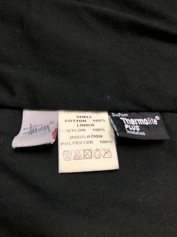 【中古品】【メンズ】 OLD STUSSY AUTHENTIC OUTER GEAR オールド ステューシー オーセンティック アウター ギア 00's THERMOLITE MILITARY COAT 142-260930-rt-04-tagh サイズ：M カラー：ブラック 万代Net店