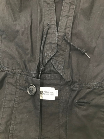 【中古品】【メンズ】 COOTIE PRODUCTIONS クーティー GARMENT DYED UTILITY OVER COAT ガーメントダイ ユーティリティ オーバーコート 142-260924-rt-43-tagh サイズ：S カラー：ブラック 万代Net店