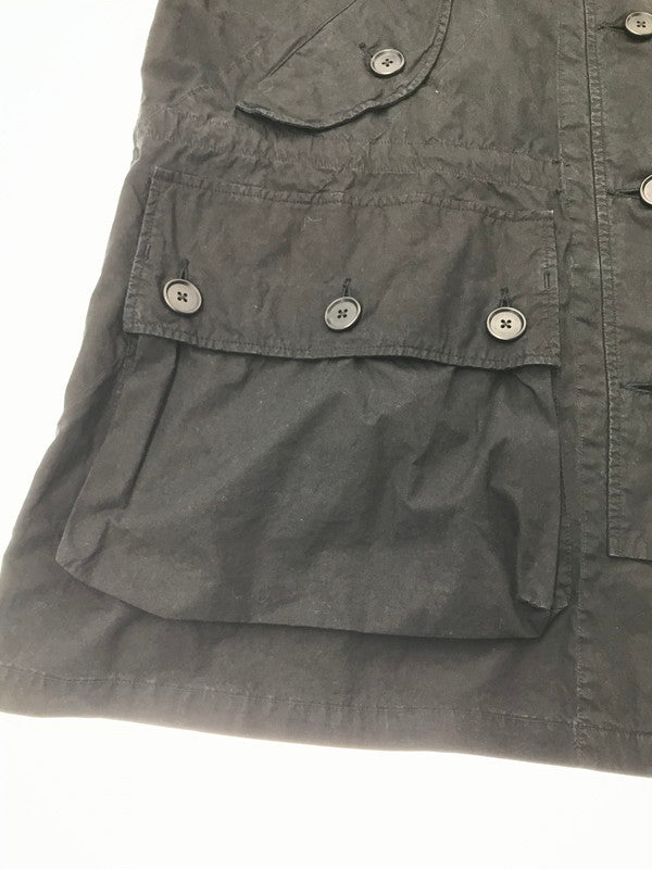 【中古品】【メンズ】 COOTIE PRODUCTIONS クーティー GARMENT DYED UTILITY OVER COAT ガーメントダイ ユーティリティ オーバーコート 142-260924-rt-43-tagh サイズ：S カラー：ブラック 万代Net店