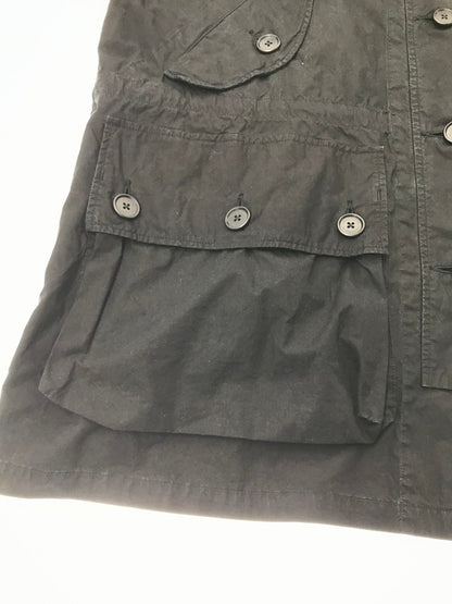 【中古品】【メンズ】 COOTIE PRODUCTIONS クーティー GARMENT DYED UTILITY OVER COAT ガーメントダイ ユーティリティ オーバーコート 142-260924-rt-43-tagh サイズ：S カラー：ブラック 万代Net店