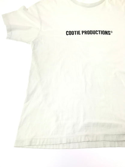 【中古品】【メンズ】 COOTIE PRODUCTIONS クーティー S/S LOGO TEE WHITE ショートスリーブ ロゴ Tシャツ 半袖Tシャツ トップス 142-260924-rt-01-tagh サイズ：XL カラー：ホワイト 万代Net店