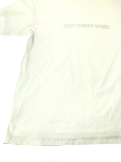 【中古品】【メンズ】 COOTIE PRODUCTIONS クーティー S/S LOGO TEE WHITE ショートスリーブ ロゴ Tシャツ 半袖Tシャツ トップス 142-260924-rt-01-tagh サイズ：XL カラー：ホワイト 万代Net店