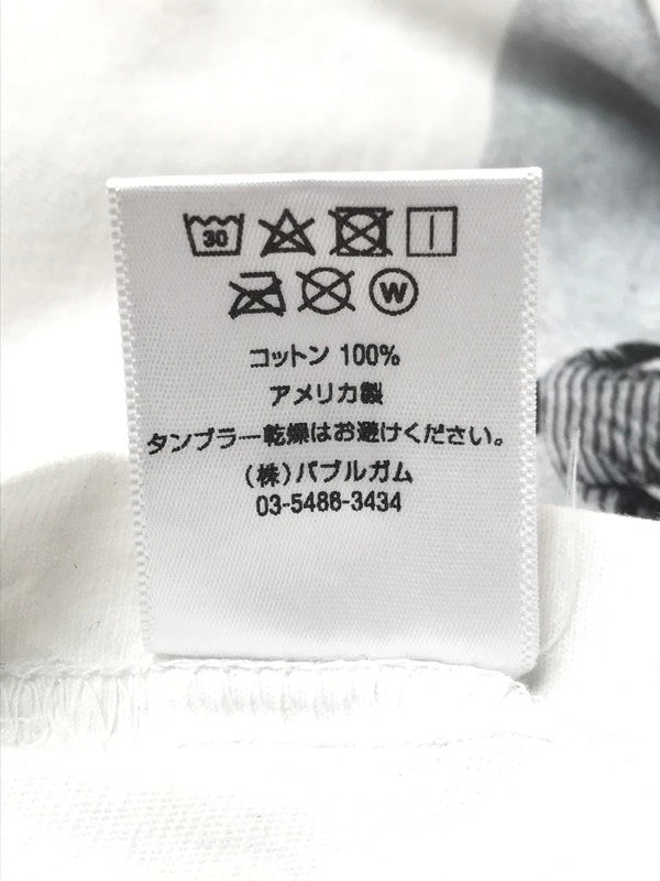 【中古品】【メンズ】 COOTIE PRODUCTIONS × MINE VARRIO マイン ヴァーリオ S/S PRINT T-SHIRT WHITE ショートスリーブ プリント Tシャツ トップス 142-260924-rt-02-tagh サイズ：L カラー：ホワイト 万代Net店