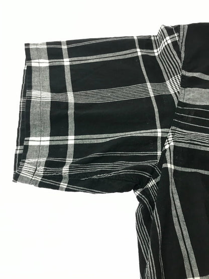 【中古品】【メンズ】 COOTIE PRODUCTIONS クーティー MADRAS CHECK S/S SHIRT BLACK マドラス チェック ショートスリーブ シャツ トップス 142-260924-rt-19-tagh サイズ：M カラー：ブラック 万代Net店