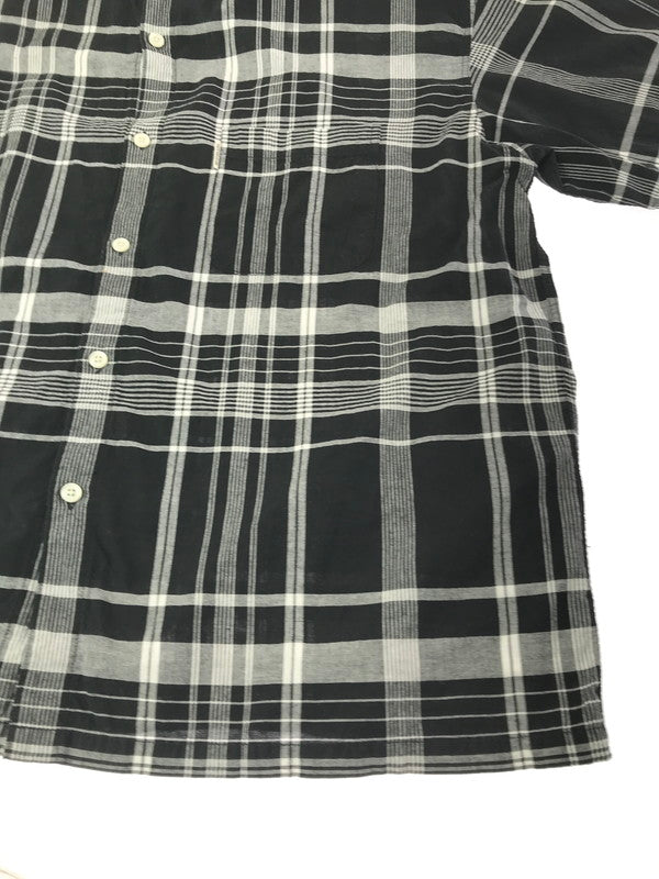【中古品】【メンズ】 COOTIE PRODUCTIONS クーティー MADRAS CHECK S/S SHIRT BLACK マドラス チェック ショートスリーブ シャツ トップス 142-260924-rt-19-tagh サイズ：M カラー：ブラック 万代Net店