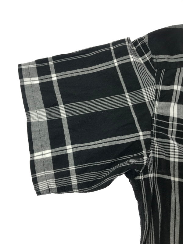 【中古品】【メンズ】 COOTIE PRODUCTIONS クーティー MADRAS CHECK S/S SHIRT BLACK マドラス チェック ショートスリーブ シャツ トップス 142-260924-rt-19-tagh サイズ：M カラー：ブラック 万代Net店