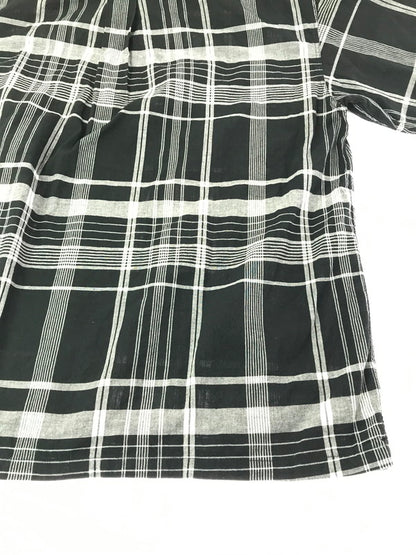 【中古品】【メンズ】 COOTIE PRODUCTIONS クーティー MADRAS CHECK S/S SHIRT BLACK マドラス チェック ショートスリーブ シャツ トップス 142-260924-rt-19-tagh サイズ：M カラー：ブラック 万代Net店