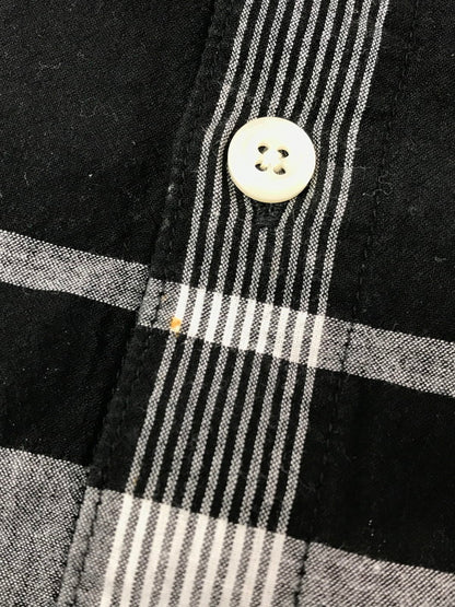 【中古品】【メンズ】 COOTIE PRODUCTIONS クーティー MADRAS CHECK S/S SHIRT BLACK マドラス チェック ショートスリーブ シャツ トップス 142-260924-rt-19-tagh サイズ：M カラー：ブラック 万代Net店