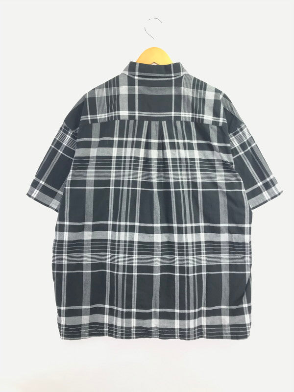 【中古品】【メンズ】 COOTIE PRODUCTIONS クーティー MADRAS CHECK S/S SHIRT BLACK マドラス チェック ショートスリーブ シャツ トップス 142-260924-rt-19-tagh サイズ：M カラー：ブラック 万代Net店