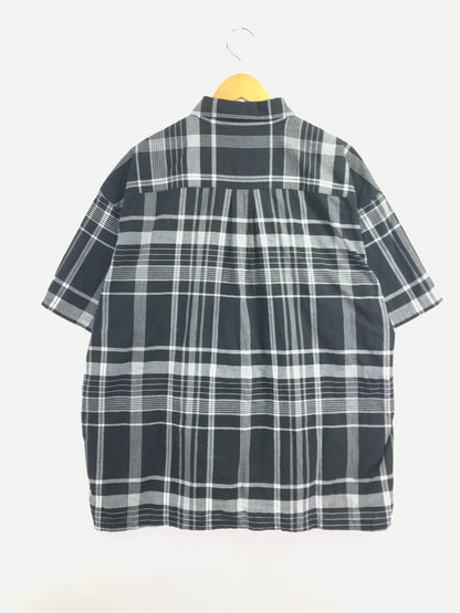 【中古品】【メンズ】 COOTIE PRODUCTIONS クーティー MADRAS CHECK S/S SHIRT BLACK マドラス チェック ショートスリーブ シャツ トップス 142-260924-rt-19-tagh サイズ：M カラー：ブラック 万代Net店