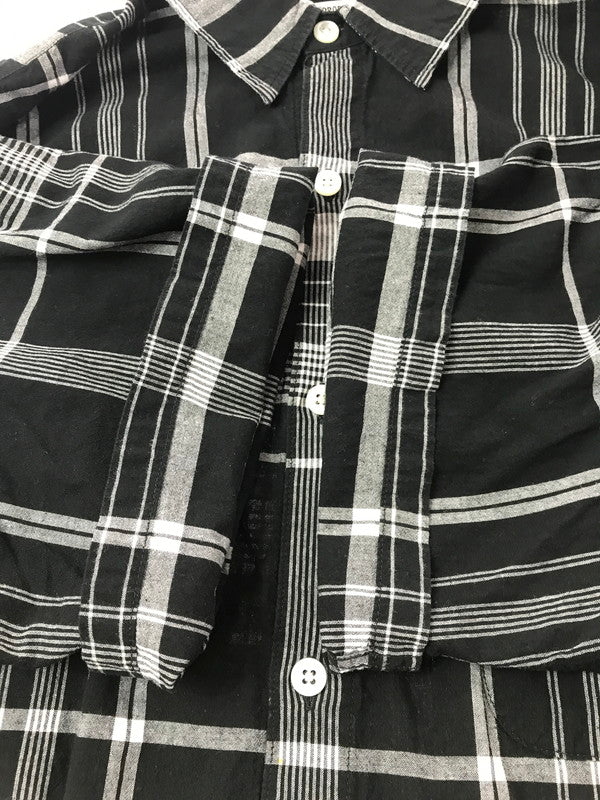 【中古品】【メンズ】 COOTIE PRODUCTIONS クーティー MADRAS CHECK S/S SHIRT BLACK マドラス チェック ショートスリーブ シャツ トップス 142-260924-rt-19-tagh サイズ：M カラー：ブラック 万代Net店