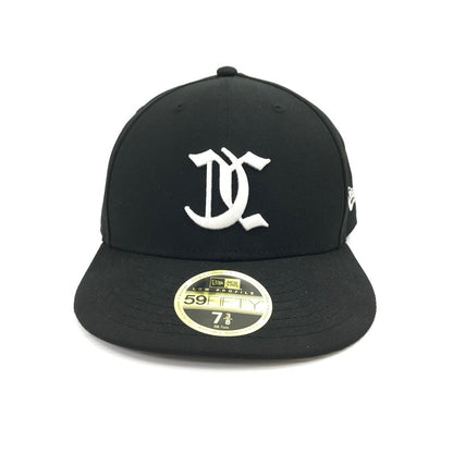 【中古品】【メンズ】 XLARGE エクストララージ × NEWERA ニューエラ 59FIFTY OLD ENGLISH CAP オールド イングリッシュ キャップ 帽子 185-260925-na-42-tagh サイズ：7 3/8 (58.7cm) カラー：ブラック 万代Net店