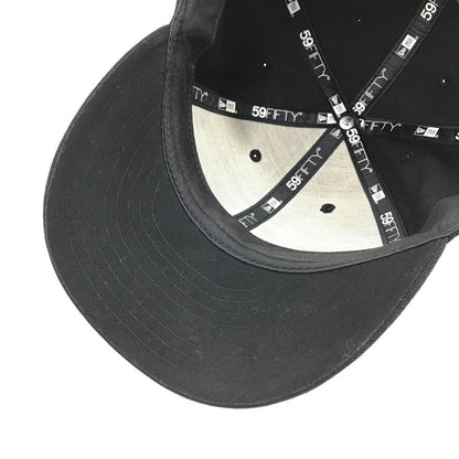 【中古品】【メンズ】 XLARGE エクストララージ × NEWERA ニューエラ 59FIFTY OLD ENGLISH CAP オールド イングリッシュ キャップ 帽子 185-260925-na-42-tagh サイズ：7 3/8 (58.7cm) カラー：ブラック 万代Net店