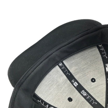 【中古品】【メンズ】 XLARGE エクストララージ × NEWERA ニューエラ 59FIFTY OLD ENGLISH CAP オールド イングリッシュ キャップ 帽子 185-260925-na-42-tagh サイズ：7 3/8 (58.7cm) カラー：ブラック 万代Net店