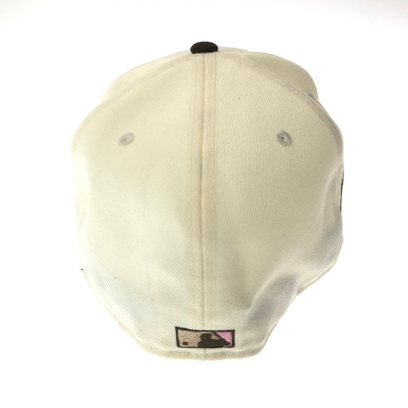 【中古品】【メンズ】 NEWERA ニューエラ NEW YORK METS 59FIFTY CAP ニューヨークメッツ キャップ 帽子 185-260928-na-19-tagh サイズ：7 3/8 58.7cm カラー：ブラウン/ホワイト 万代Net店