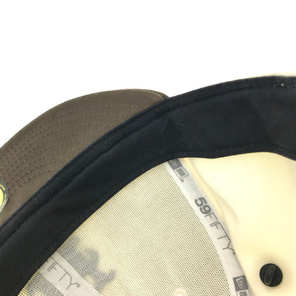 【中古品】【メンズ】 NEWERA ニューエラ NEW YORK METS 59FIFTY CAP ニューヨークメッツ キャップ 帽子 185-260928-na-19-tagh サイズ：7 3/8 58.7cm カラー：ブラウン/ホワイト 万代Net店