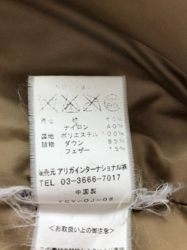 【中古品】【メンズ】 SIERRA DESIGNS シェラデザイン HOODED DOWN SIERRA JACKET 7951 フーデッド ダウン シエラ ジャケット アウター 144-260930-rt-10-tagh サイズ：S カラー：グリーン/ベージュ 万代Net店
