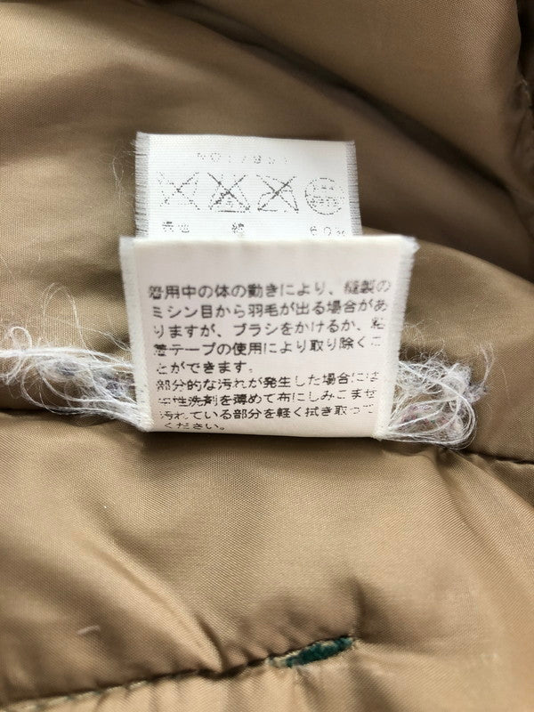 【中古品】【メンズ】 SIERRA DESIGNS シェラデザイン HOODED DOWN SIERRA JACKET 7951 フーデッド ダウン シエラ ジャケット アウター 144-260930-rt-10-tagh サイズ：S カラー：グリーン/ベージュ 万代Net店